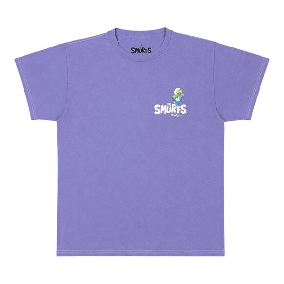 The Smurfs Other - The Smurfs Purple Mushroom Graphic T-Shirt